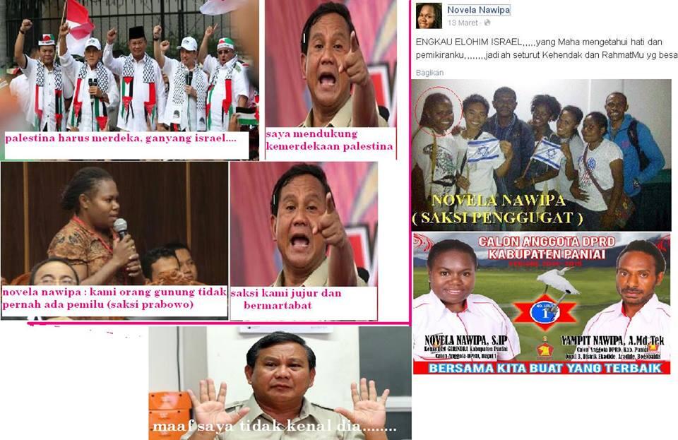 &#91;What? Caleg Gerindra?&#93; Novela, saksi Prabowo-Hatta ini pernah jadi caleg DPRD Paniai