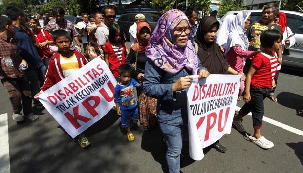 Ikut Demo Pro Prabowo Karena Dapat Makan Siang