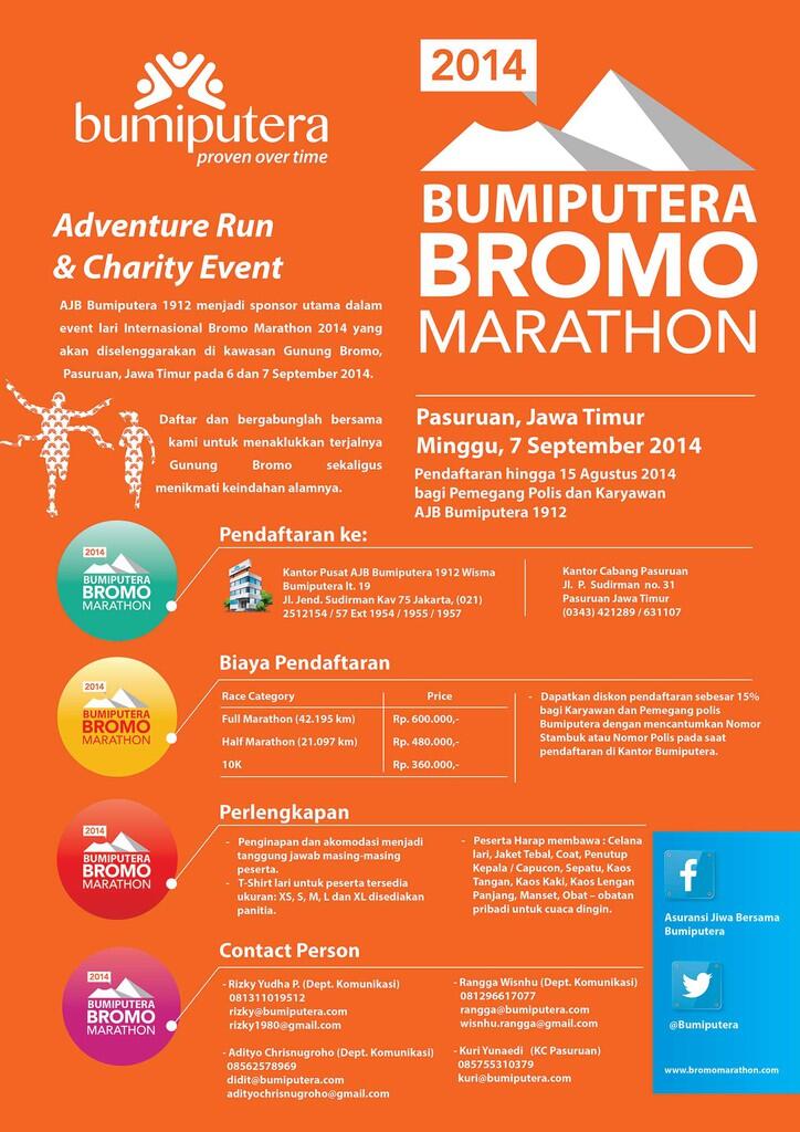 Bumiputera Bromo Marathon 2014