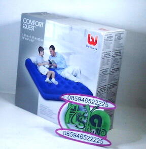 kasur angin double single bestway dengan kompa