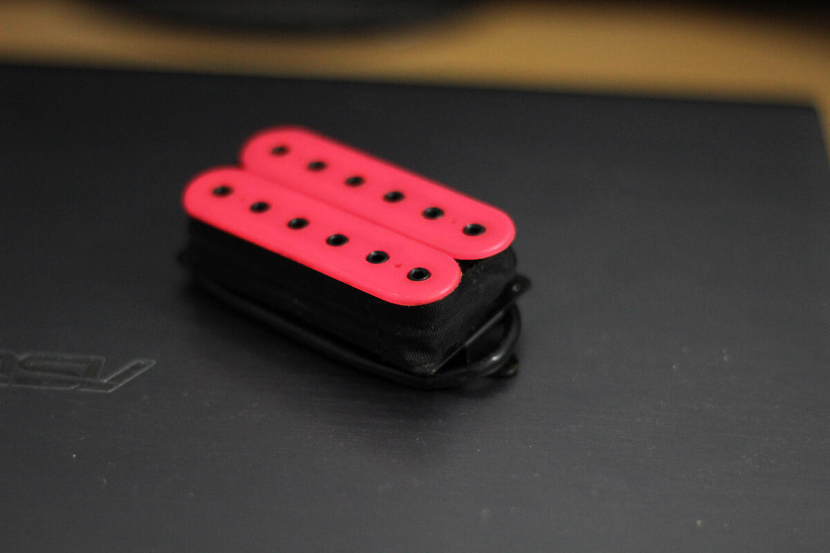 Jual Pickup Humbucker Dimarzio Evolution (Bridge) DP159 F-Spaced Pink With Box