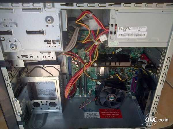 Murah Cpu Dual Core E5400 2,607 Ghz/hdd 160gb/vga 1gb Ram 2gb Mantap
