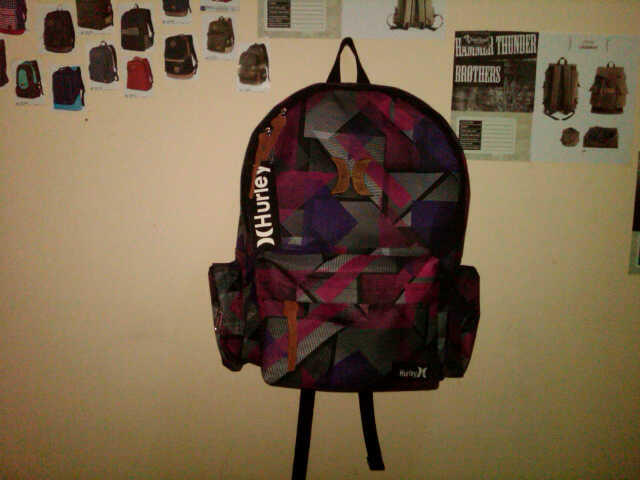 WTS Vans dan HURLEY Backpack