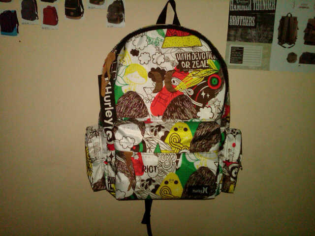 WTS Vans dan HURLEY Backpack