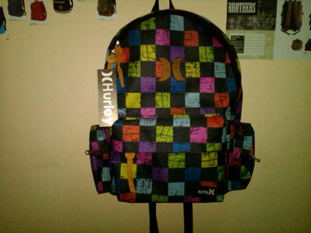 WTS Vans dan HURLEY Backpack