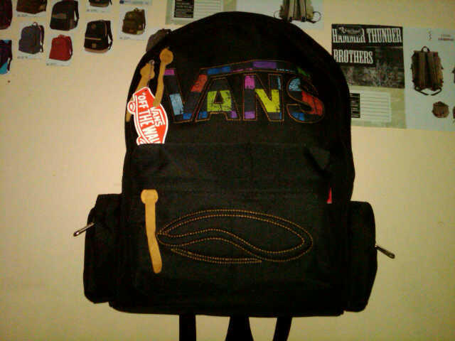 WTS Vans dan HURLEY Backpack