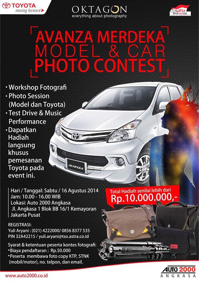 &quot;AVANZA MERDEKA - Model &amp; Car Photo Contest&quot;