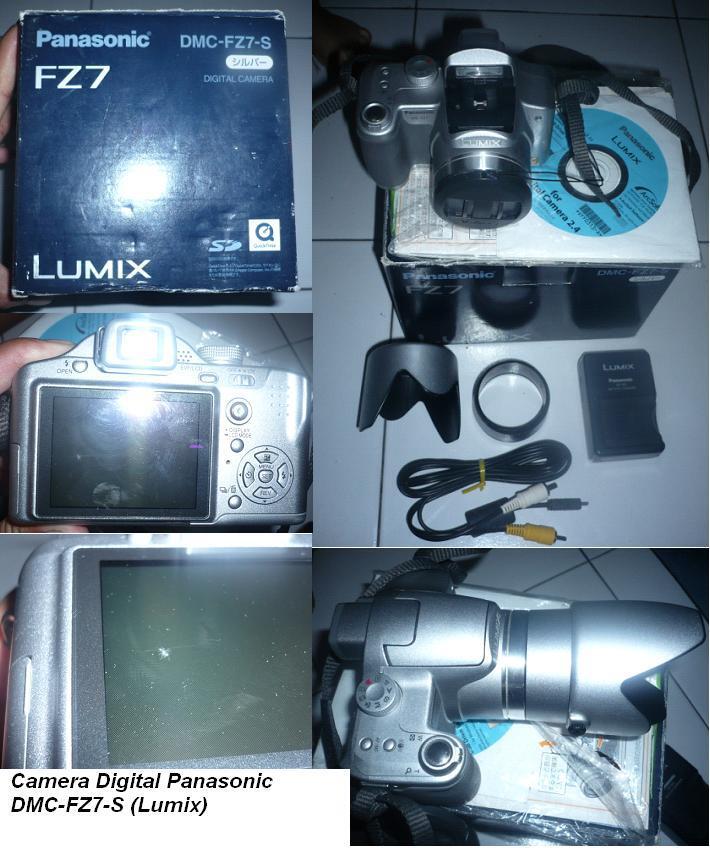 Jual Kamera Digital Panasonic Lumix (bekas)