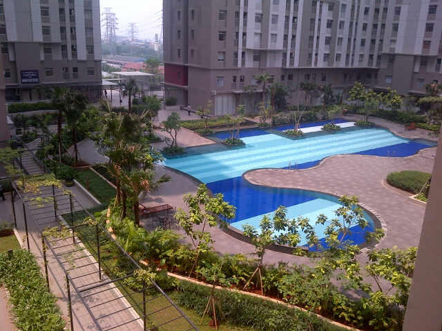 Di jual apartemen greenbay studio full furnish