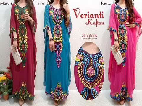 Dress Kaftan Ciffon No Inner