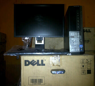 DEKTOP TOWER DELL 790 2ND + LCD WIDE 19 CORE I3 2120-3.2GHZ 2GB HDD 500GB PLUS WIN 7
