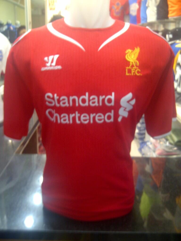 JERSEY LIVERPOOL NEW SEASON 2014-2015 OFFICIAL KUALITAS GRADE ORI