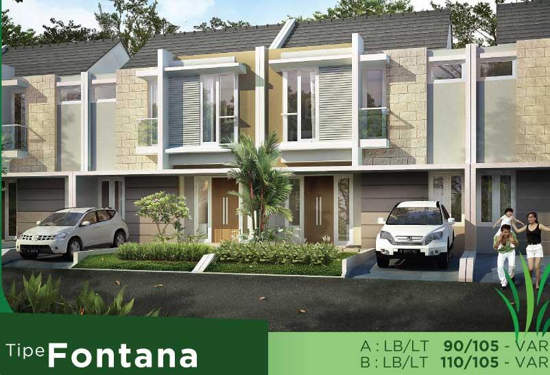 Rumah 2 Lantai Dp 60 Jtaan di Citragran