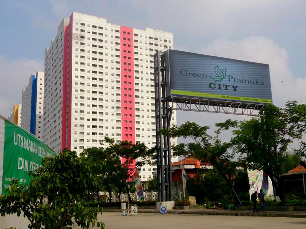 Promo Bulan Agustus Green Pramuka City,Berlokasi Strategis Bebas Banjir JakPus