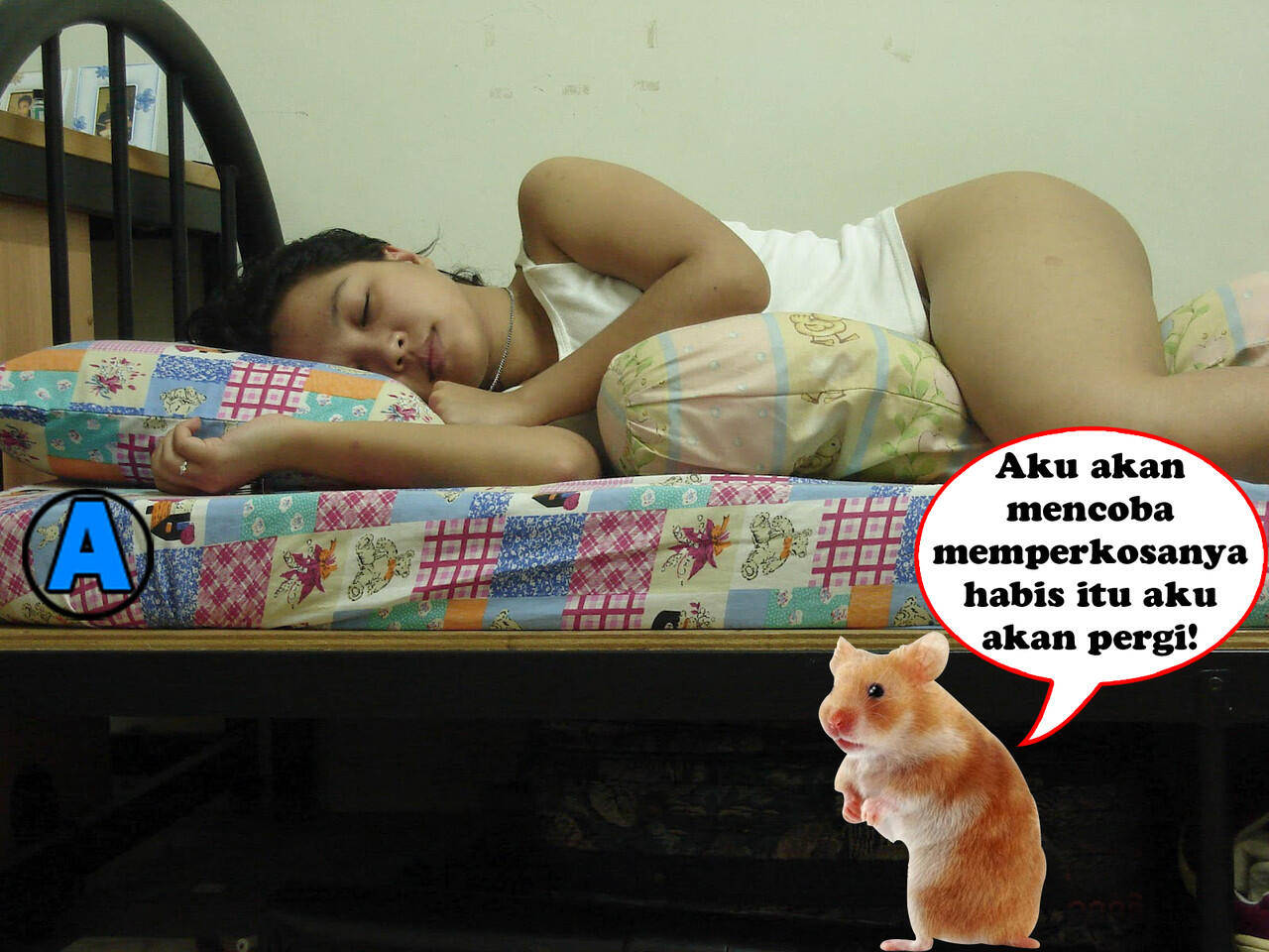 Kelakuan Si Marmut!