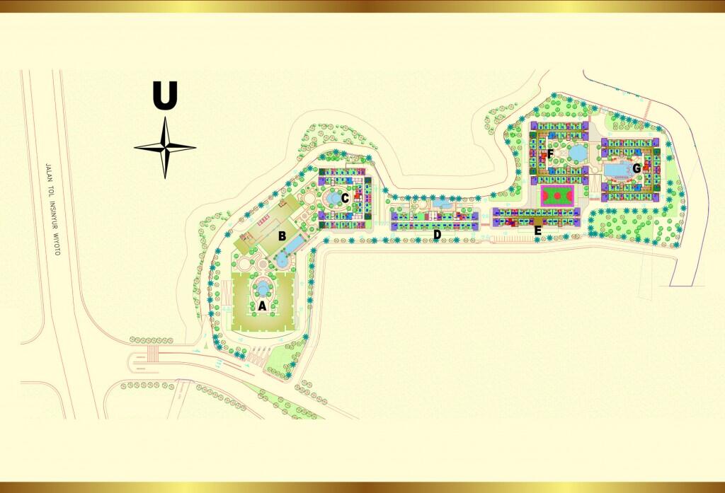 Apartement Bassura City Tower F, 2 Bedroom, View arah Casablanca