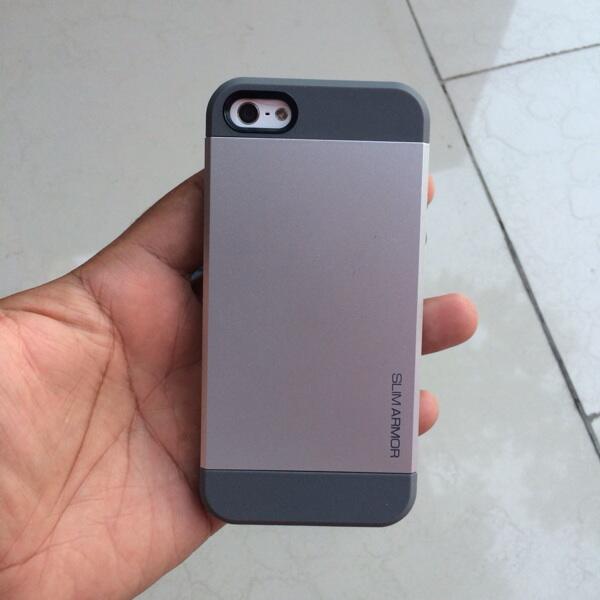 Spigen slim armor iPhone 5/5S new gress original COD Jogja