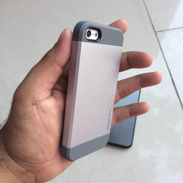 Spigen slim armor iPhone 5/5S new gress original COD Jogja