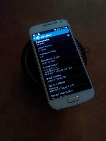 sell samsung S4 MINI GT 9190 putih segel SEIN BU intip gan