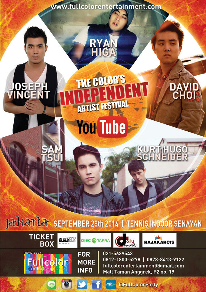 Deretan Musisi “YouTube” Gelar Konser di Jakarta