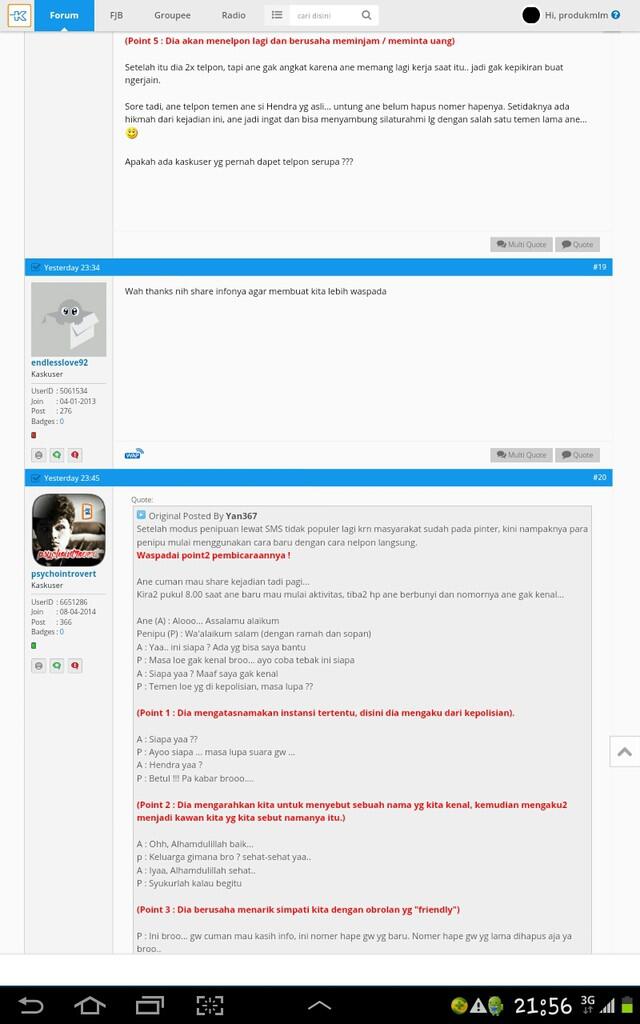 Ini lah thread fenomenal bulan agustus 2014. Di jamin bingung...