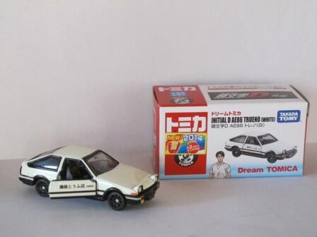 Terjual Jual Tomica Initial D AE86 Sprinter Trueno White 