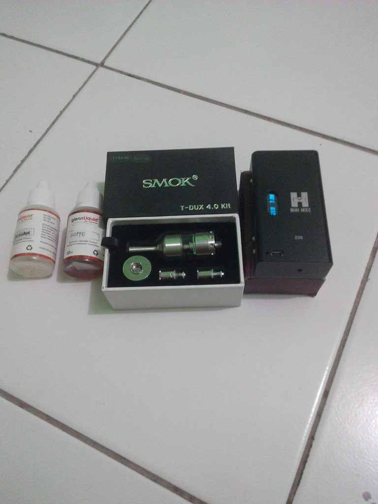 Personal Vaporizer-Hana Mod Clone+Smok Tdux 4.0