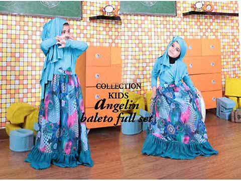 Dress Muslim Anak 9-11 Tahun