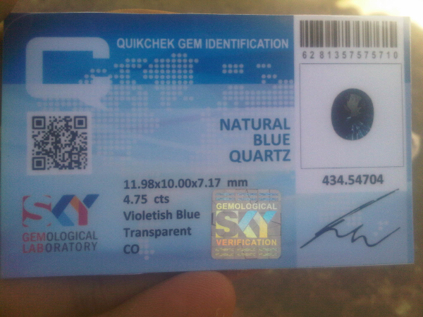 jual jambrud kalimantan & blue quartz+memo MURAH