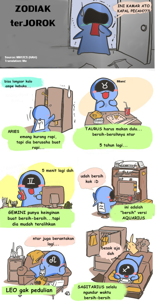 KOMIK KARAKTER SESEORANG BEDASARKAN ZODIAC &#91;PICT+&#93;