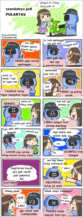 KOMIK KARAKTER SESEORANG BEDASARKAN ZODIAC &#91;PICT+&#93;