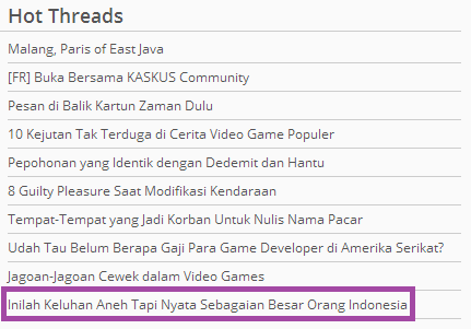 Inilah keluhan aneh tapi nyata sebagian besar orang Indonesia