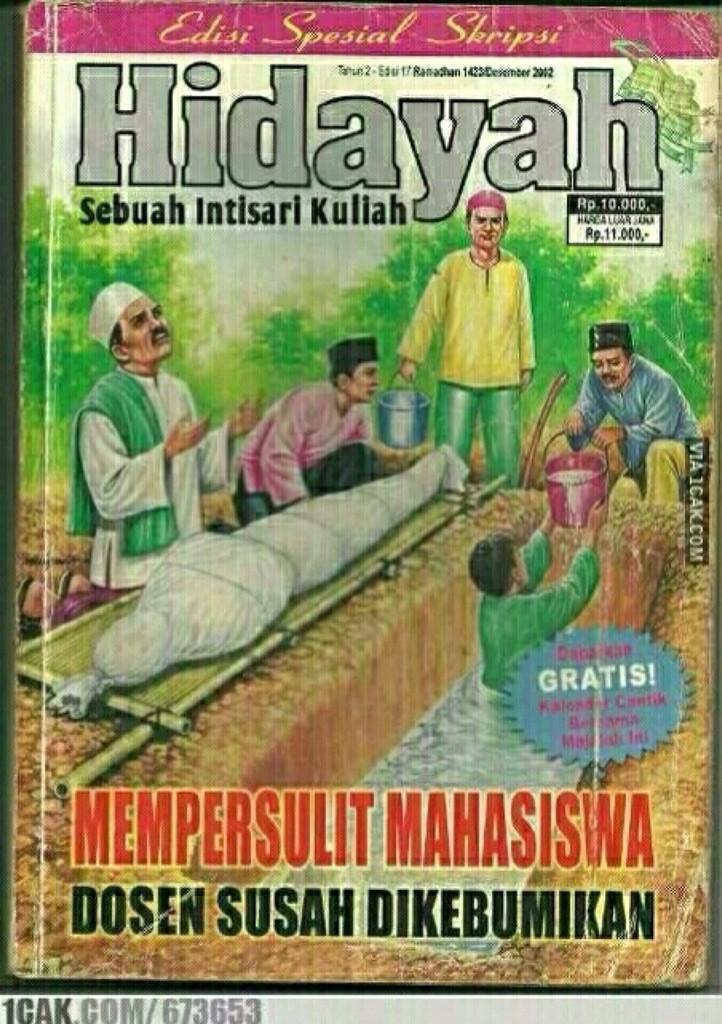 Kumpulan Plesetan majalah Hidayah Bikin Ngakak 7 Turunan 8 Tanjakan....