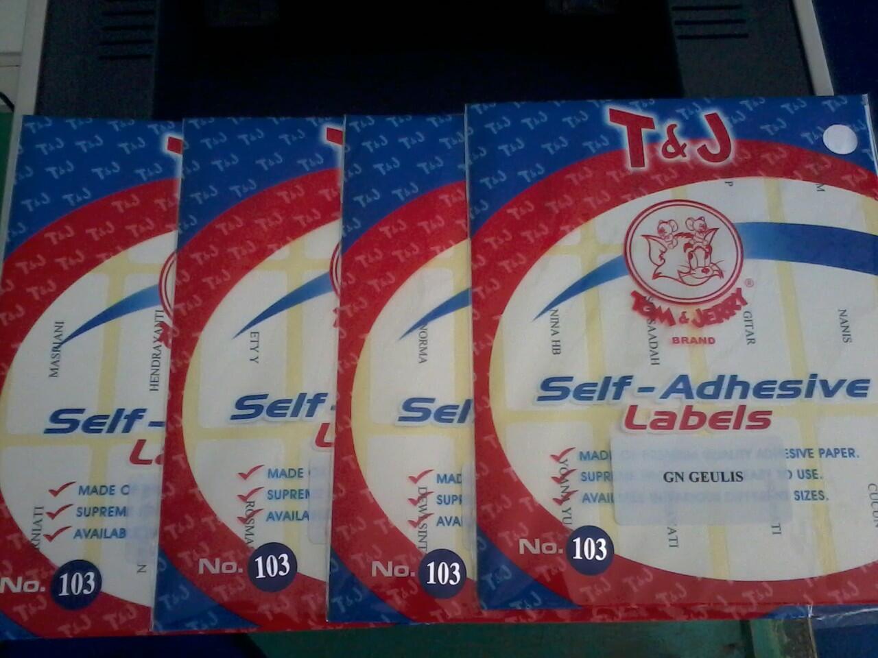 Jasa Ketik & Print Label Surat Undangan