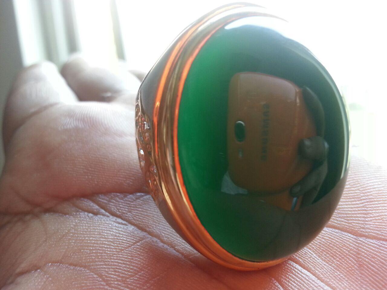GARUT IJO KRISTAL BIG SIZE + SERTIFIKAT