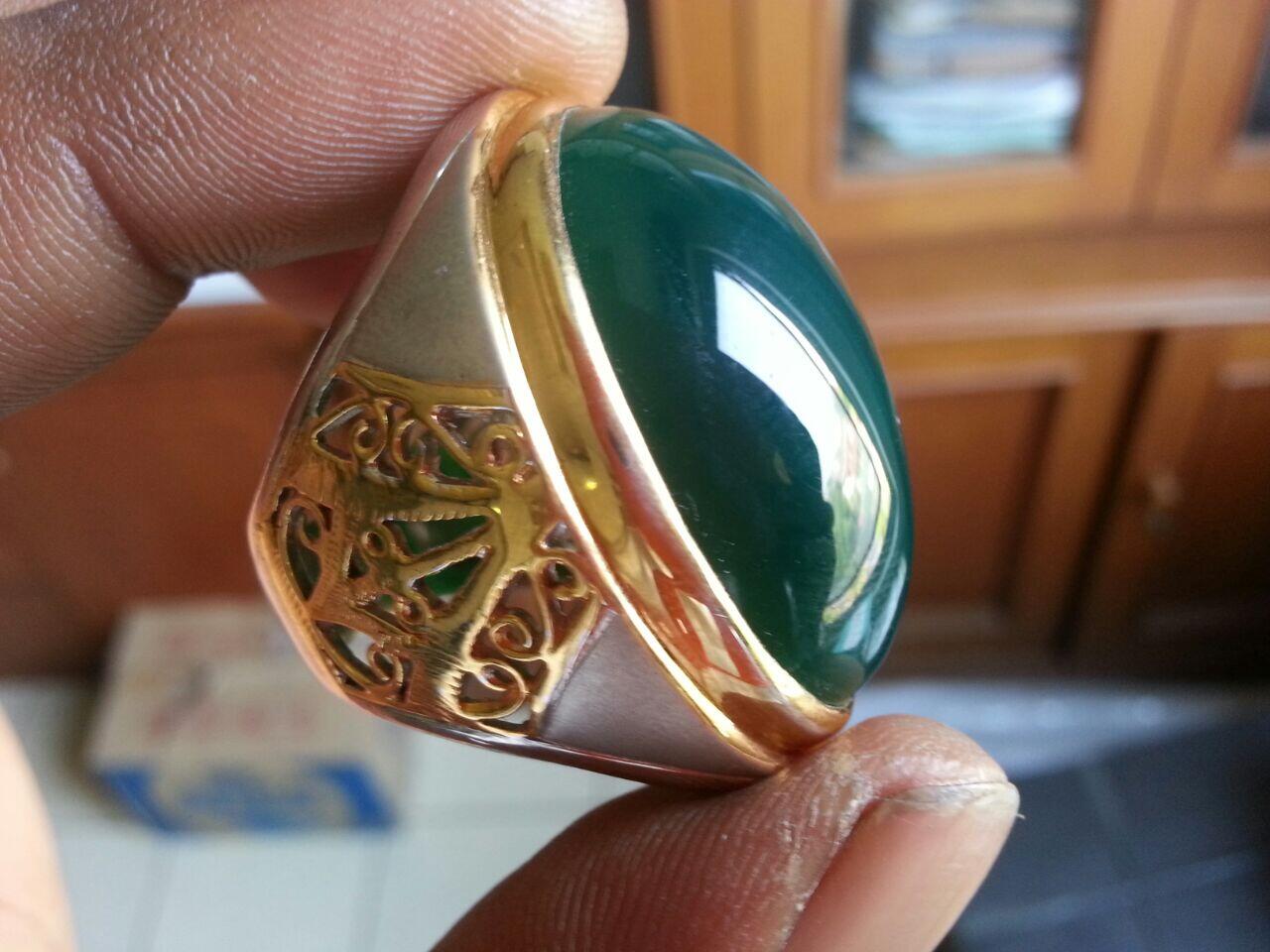 GARUT IJO KRISTAL BIG SIZE + SERTIFIKAT