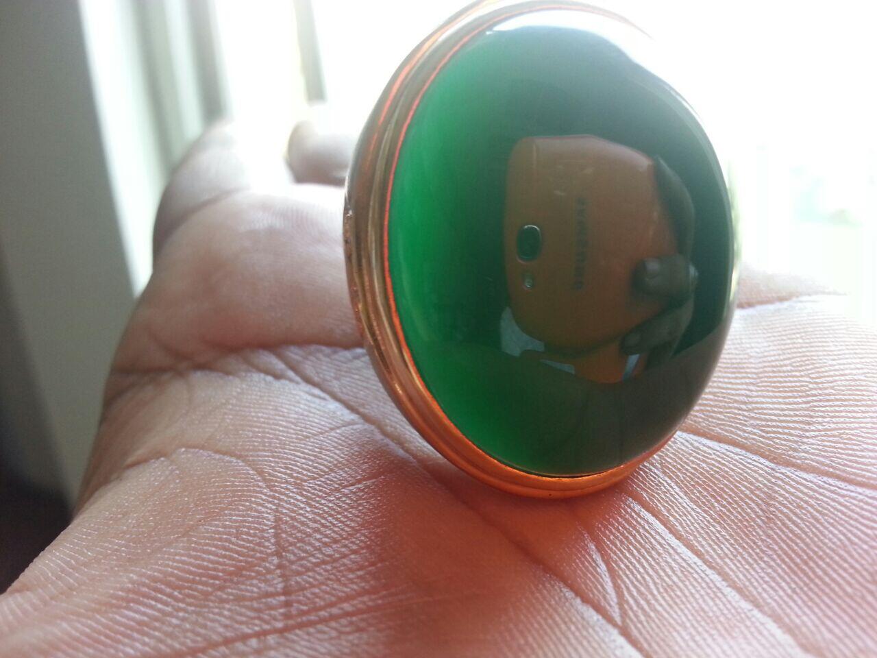 GARUT IJO KRISTAL BIG SIZE + SERTIFIKAT