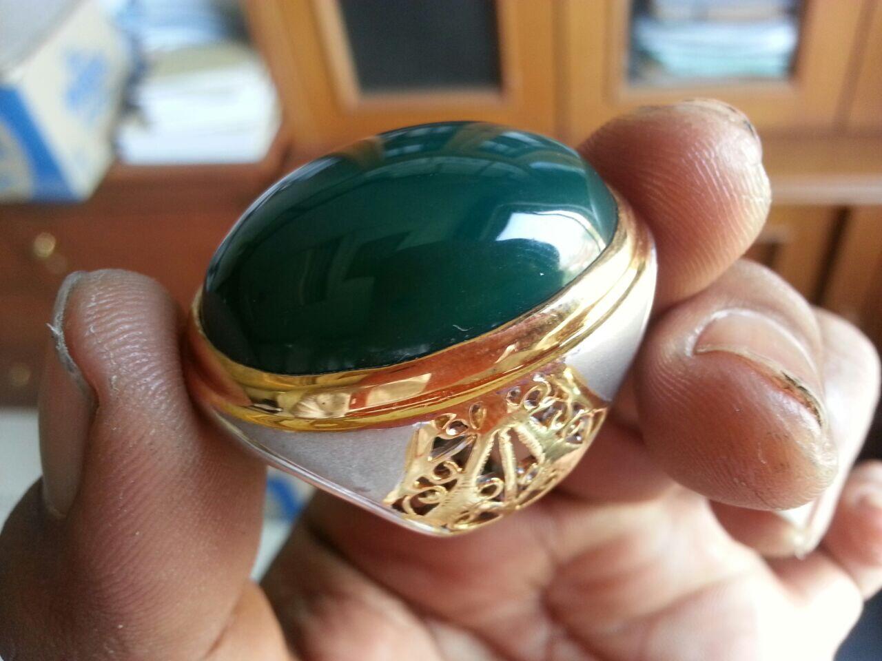 GARUT IJO KRISTAL BIG SIZE + SERTIFIKAT