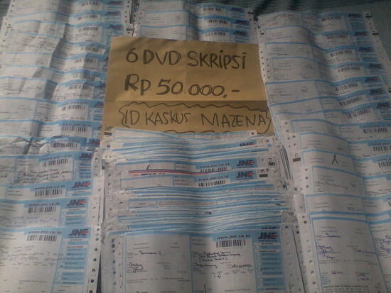 6 DVD Koleksi Skripsi Lengkap hanya Rp. 50.000