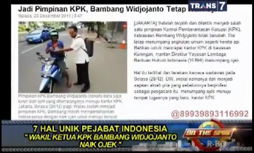 7 Pejabat Merakyat di Indonesia (versi On The Spot)