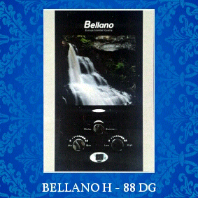 BELLANO Gas Water Heater - Solusi Mandi Air Hangat