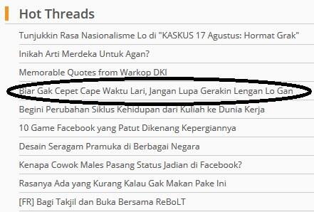 Ada yg aneh di Kaskus gan.
