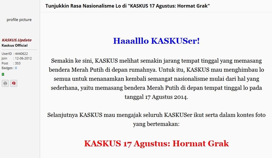 Ada yg aneh di Kaskus gan.
