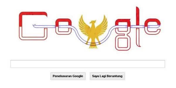 Cara Google Rayakan Kemerdekaan Indonesia ke 68( yang berjiwa NasionalismeMasuk gan)