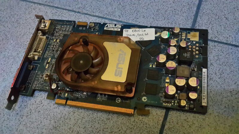 Terjual vga nvidia pciex ASUS 256mb up 1GB 256BIT murah 