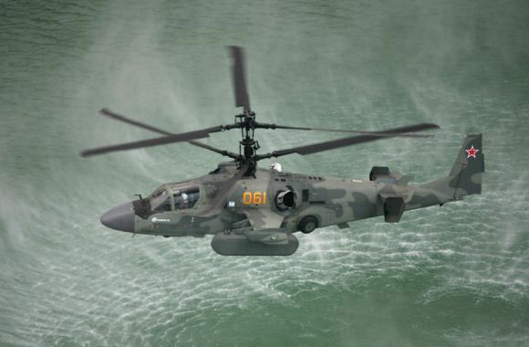 Helikopter Serang Ka-52 Alligator Rusia