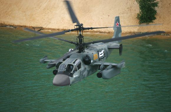 Helikopter Serang Ka-52 Alligator Rusia