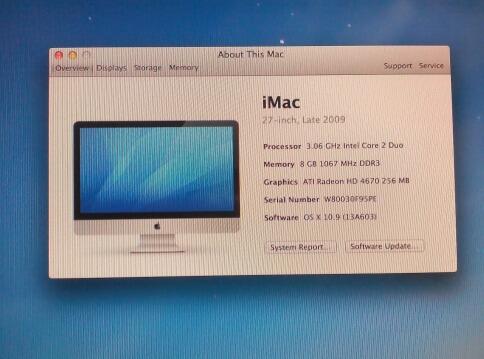 iMac 27" 8GB RAM 1TB HDD MANTAP!