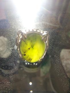 Jual Batu Lumut Aceh No Cacat + Ring