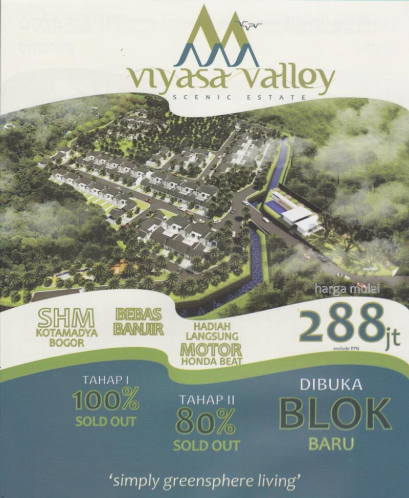 PERUMAHAN DI BOGOR VIYASA VALLEY